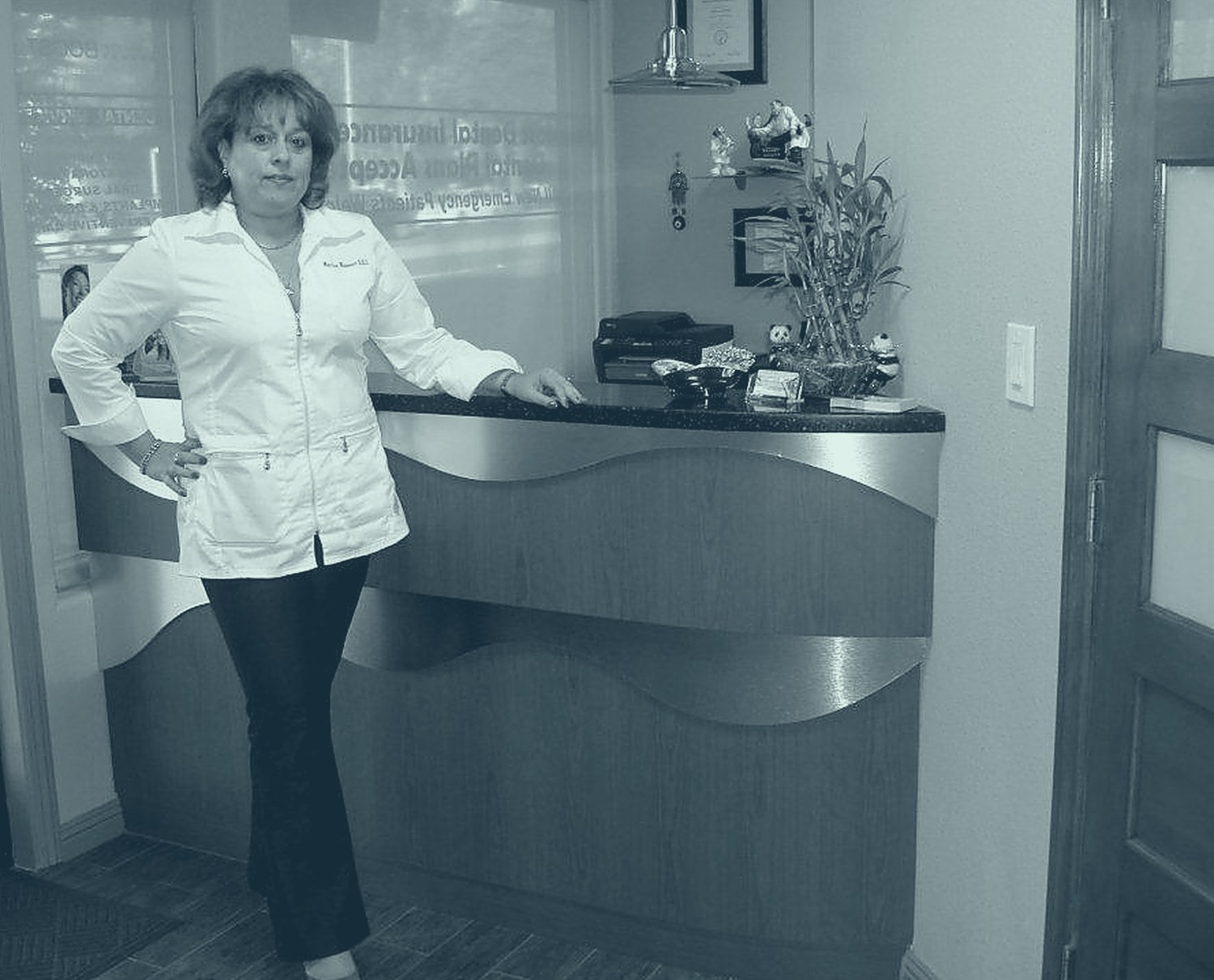 The Family Dentistry front desk in Los Altos
